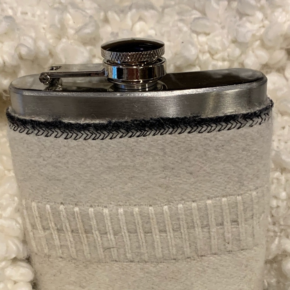 Hip Flask!  Stainless Steel.
